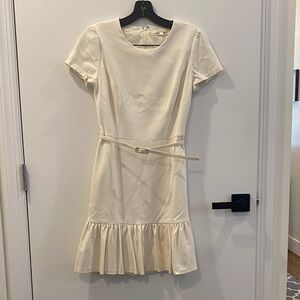 Shoshanna Cream Mini Dress